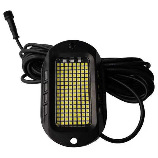 144 Pure White LED Rock Lights