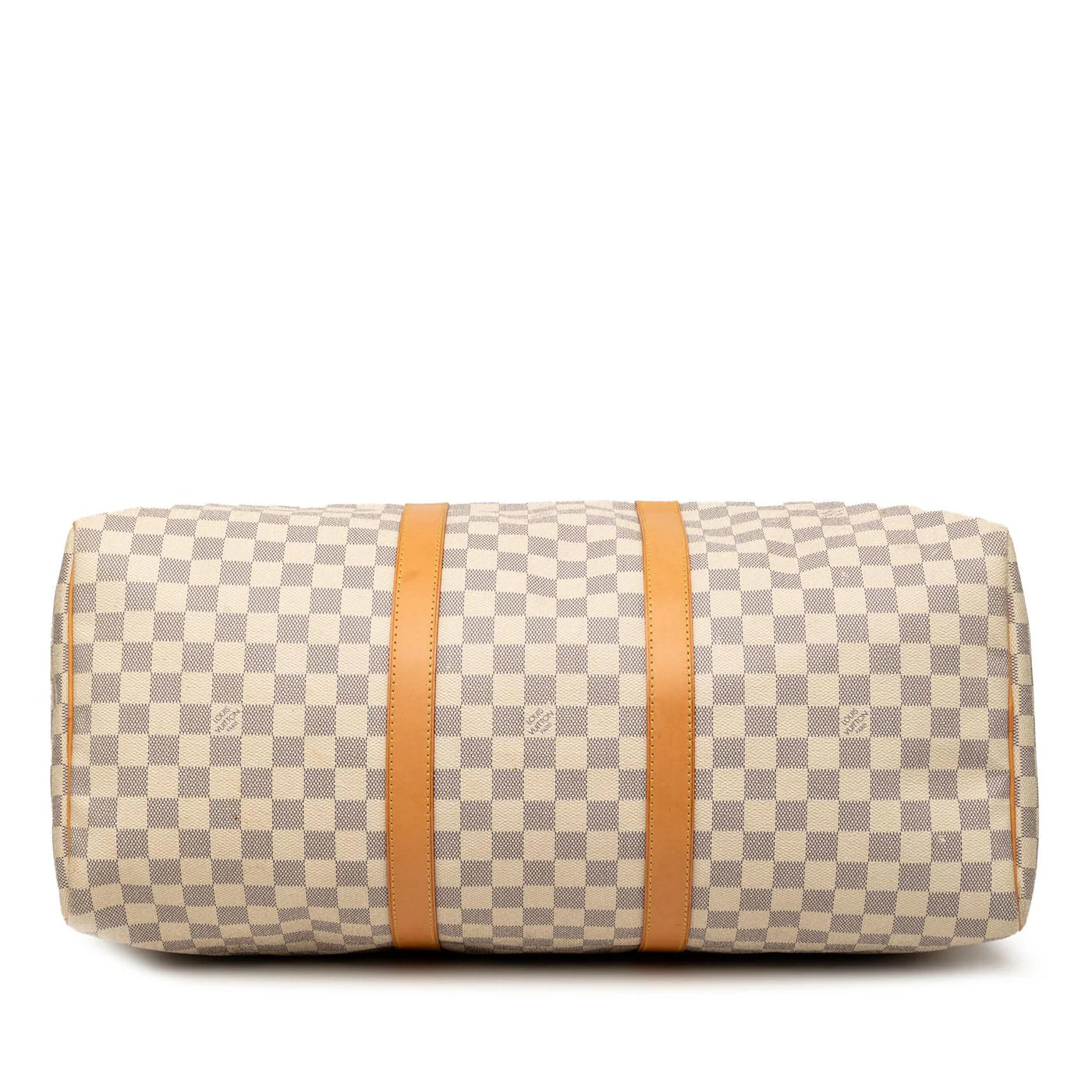 Loui Vuitton White Duffel