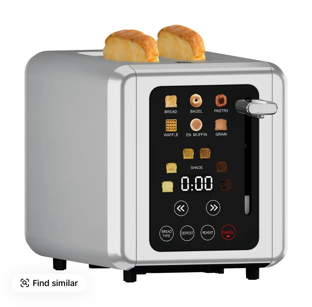 WhallUltra Smart Touchscreen Toaster