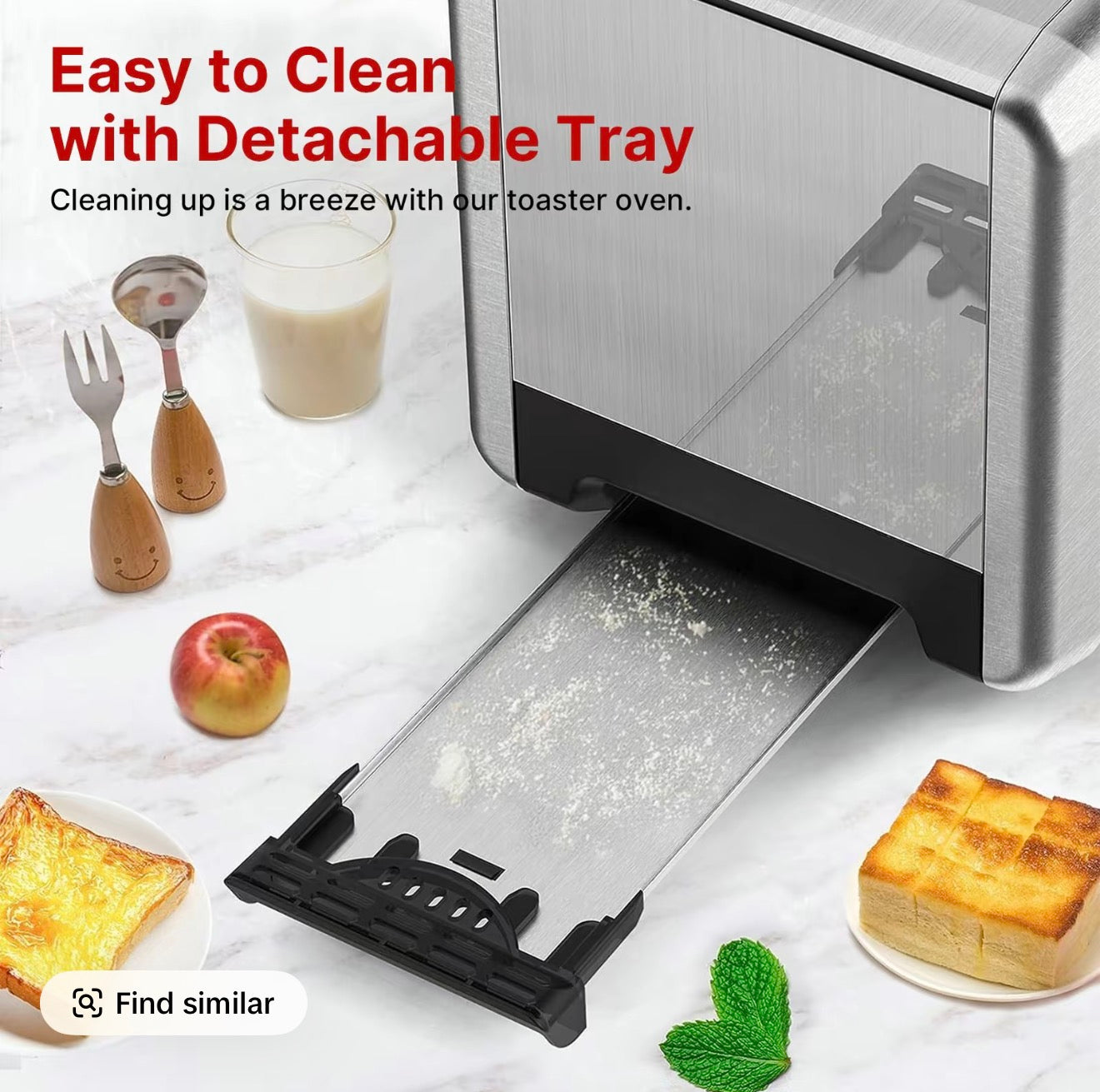 WhallUltra Smart Touchscreen Toaster